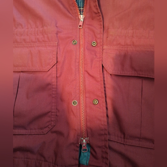 Red Woolrich Coat - Picture 3 of 5